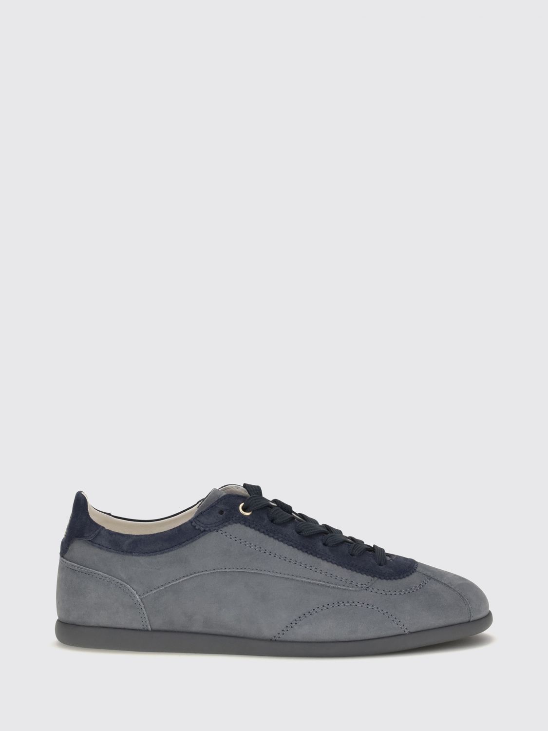 BRUNELLO CUCINELLI Bicolor Suede Low-Top Sneakers