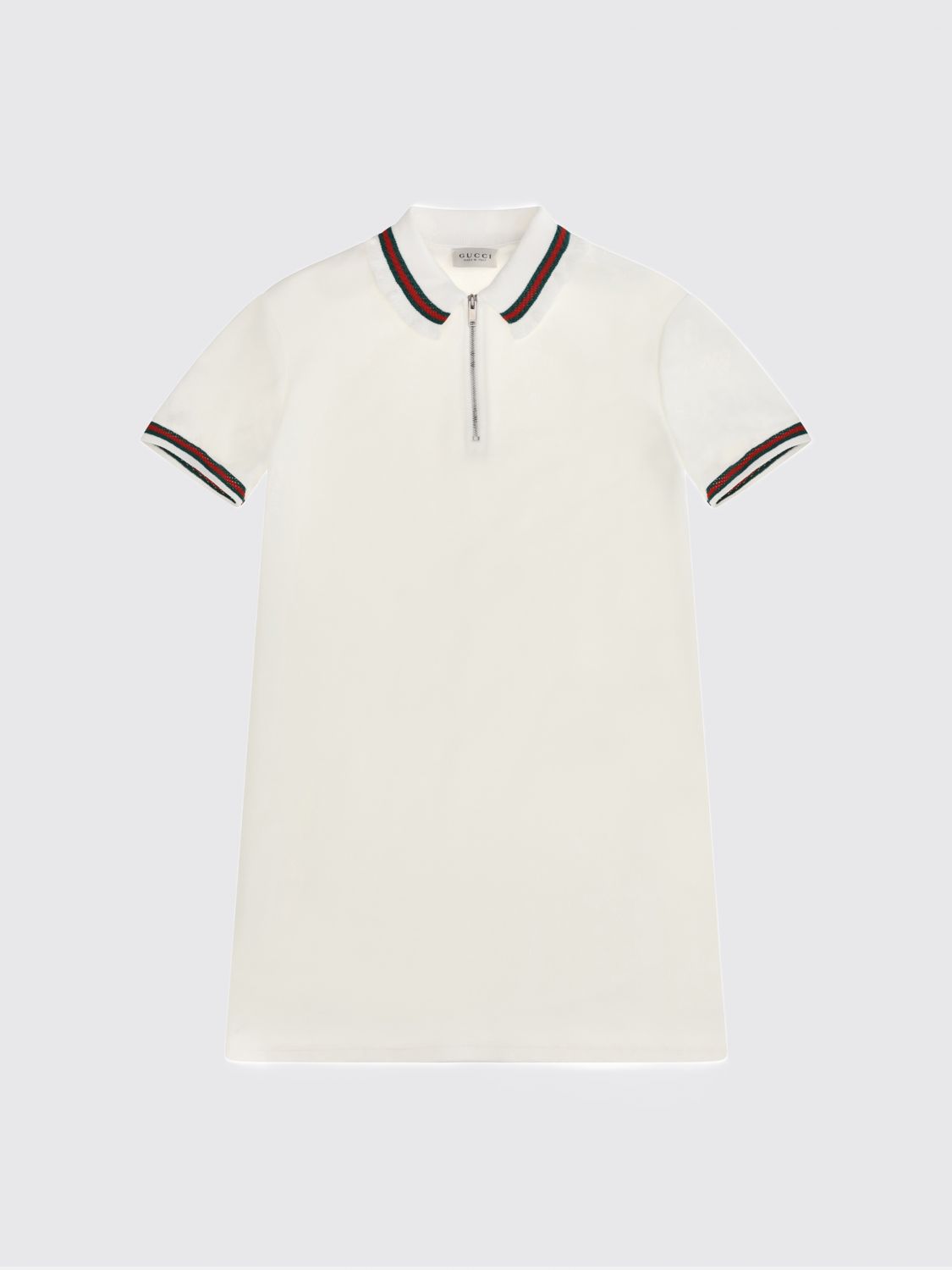GUCCI Abito a polo in jersey di cotone