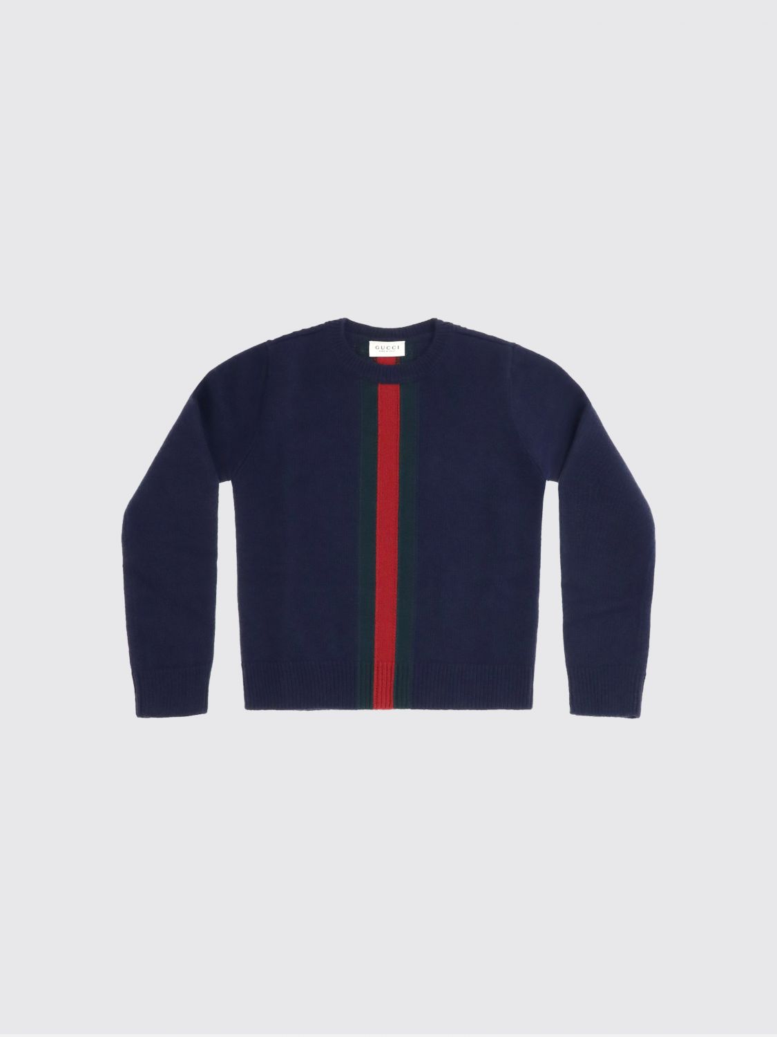 GUCCI Maglia in lana merino web