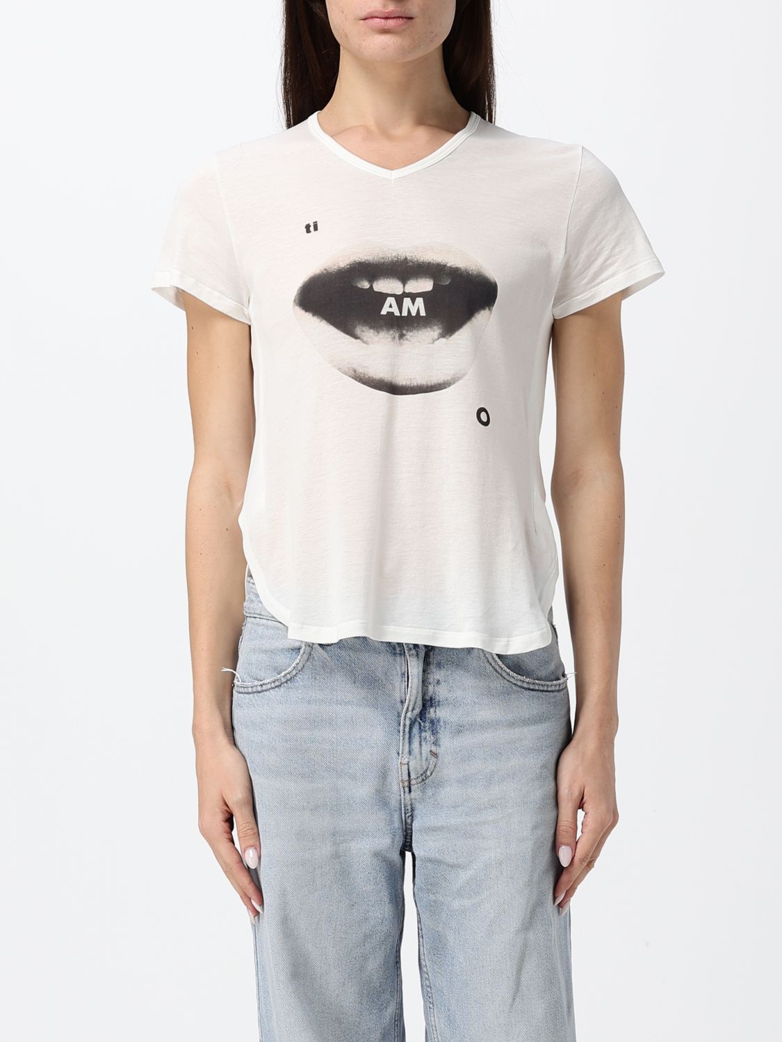 Fendi T-Shirt in Ivory