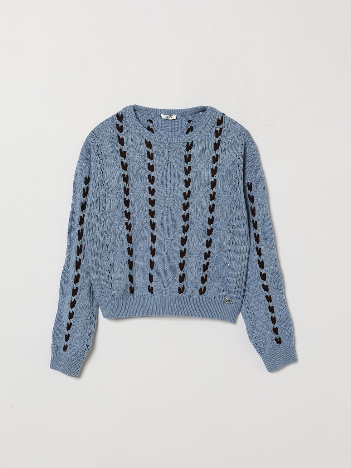LIU JO Sweater Kids color Gnawed Blue
