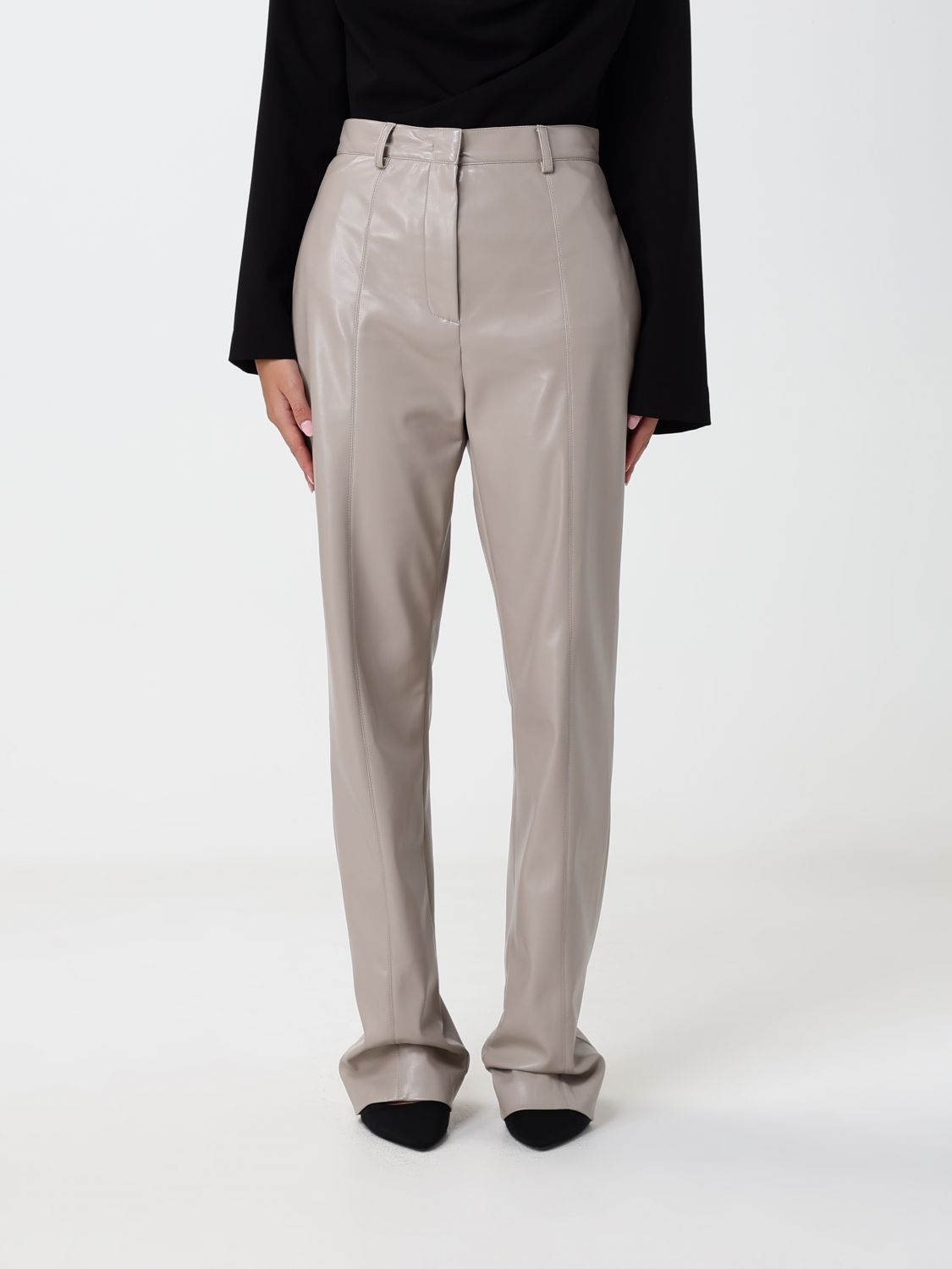 SIMONA CORSELLINI Pants Woman color Beige