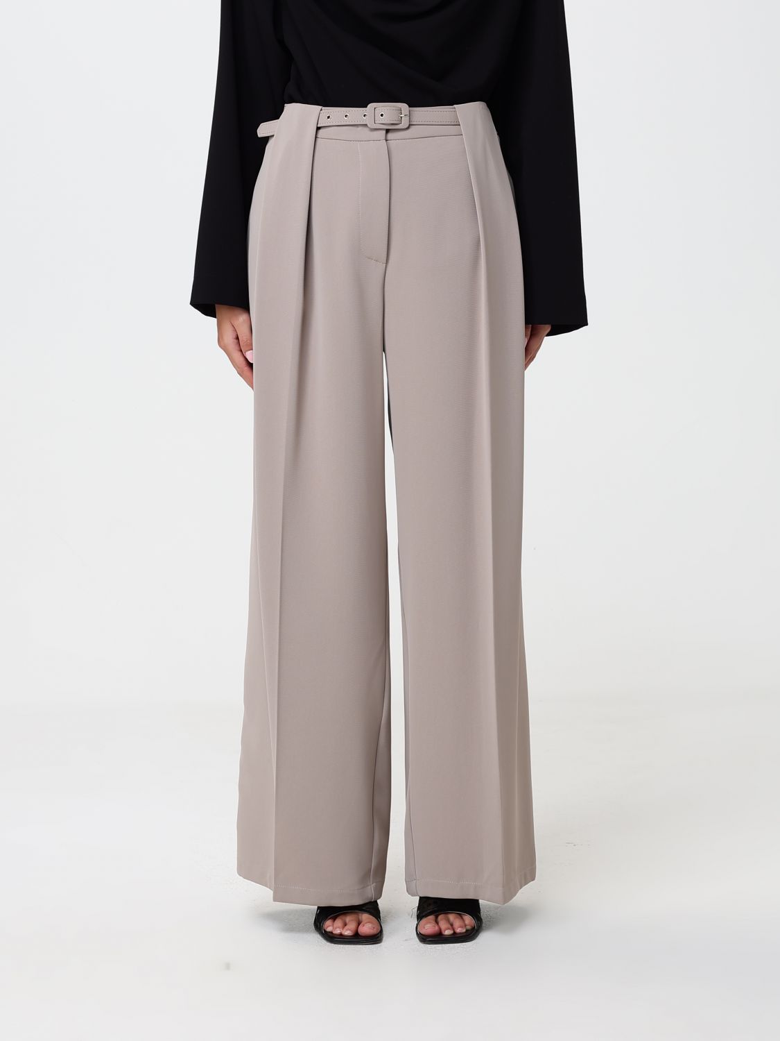 SIMONA CORSELLINI Pants Woman color Beige
