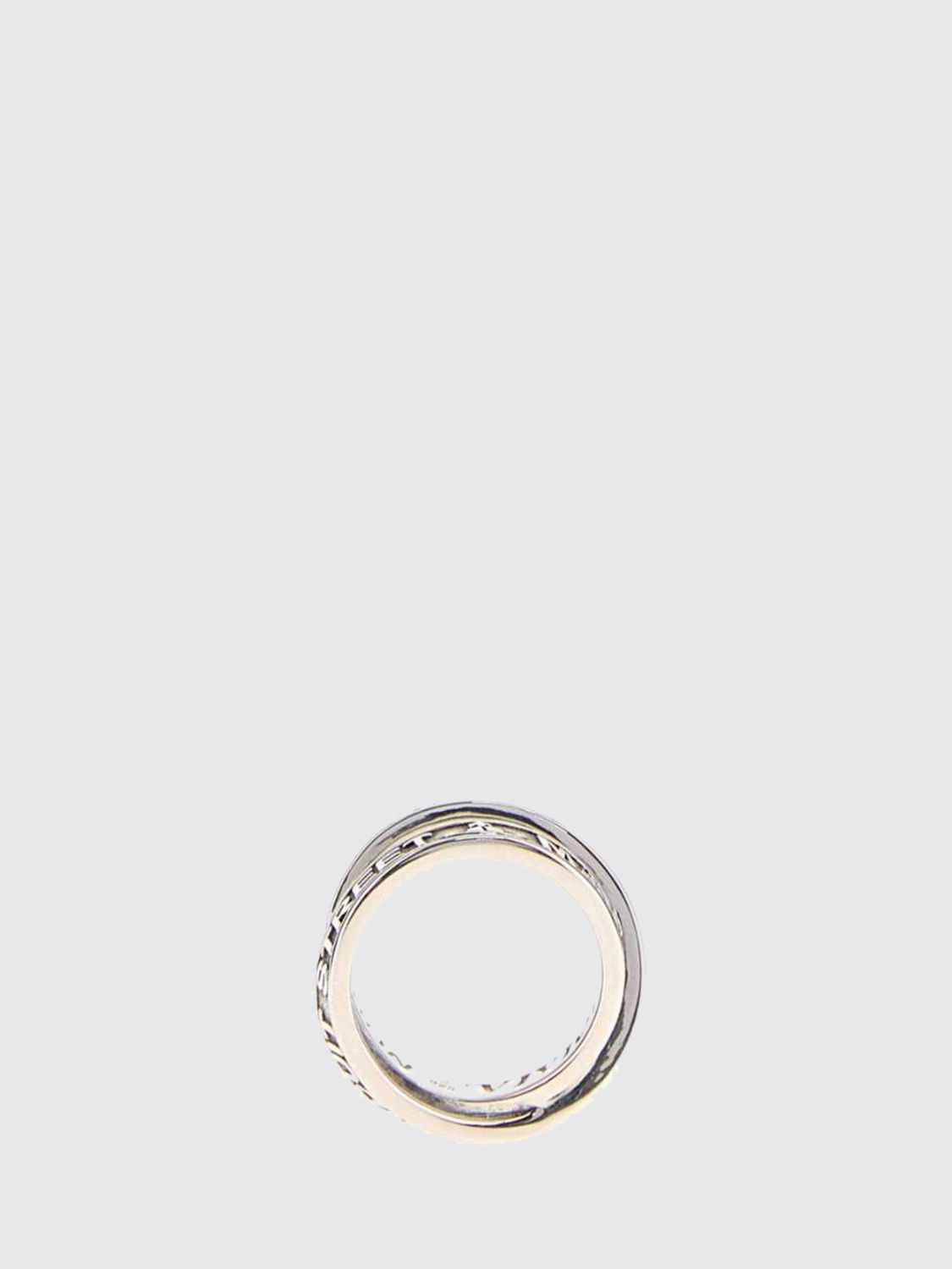 VIVIENNE WESTWOOD Amos Bandring mit Platin-Schriftzug-Logo