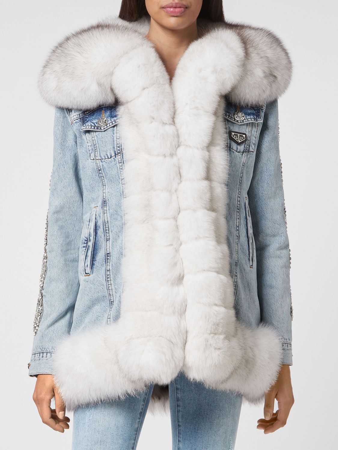 PHILIPP PLEIN Giacca Donna colore Denim