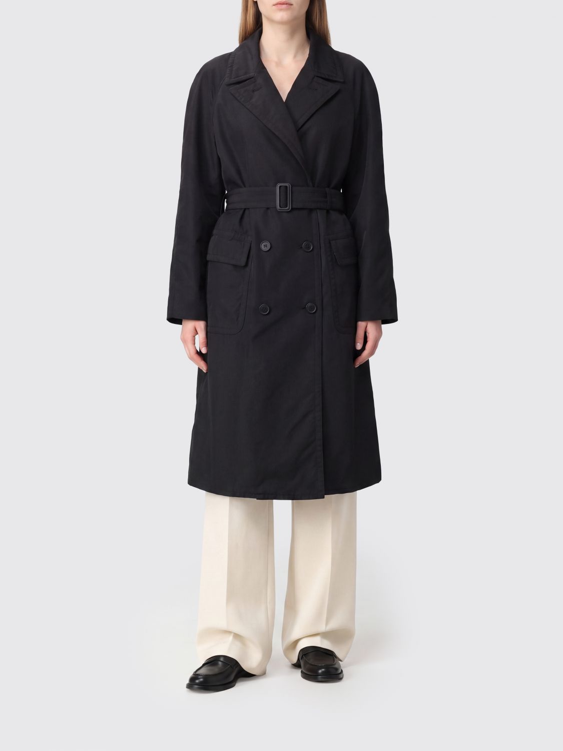 MAISON MARGIELA Coat Woman color Black