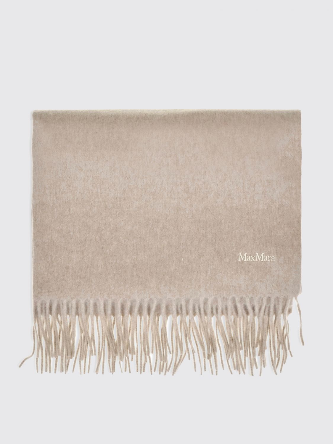 MAX MARA Scarf Woman color Beige