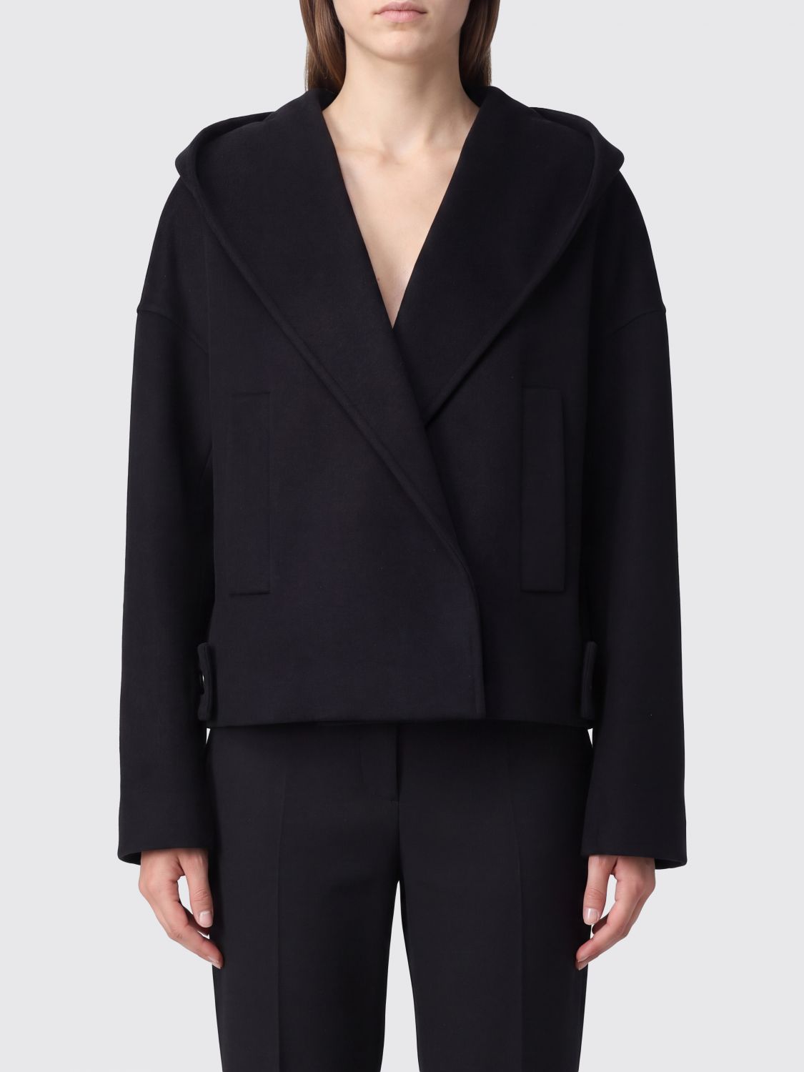 SPORTMAX Jacket Woman color Black