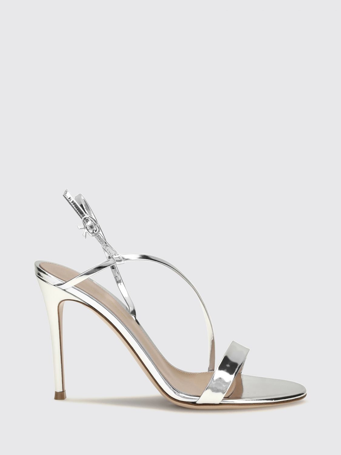 Gianvito Rossi Manhattan Patent Leather High-Heel Slingback Sandals