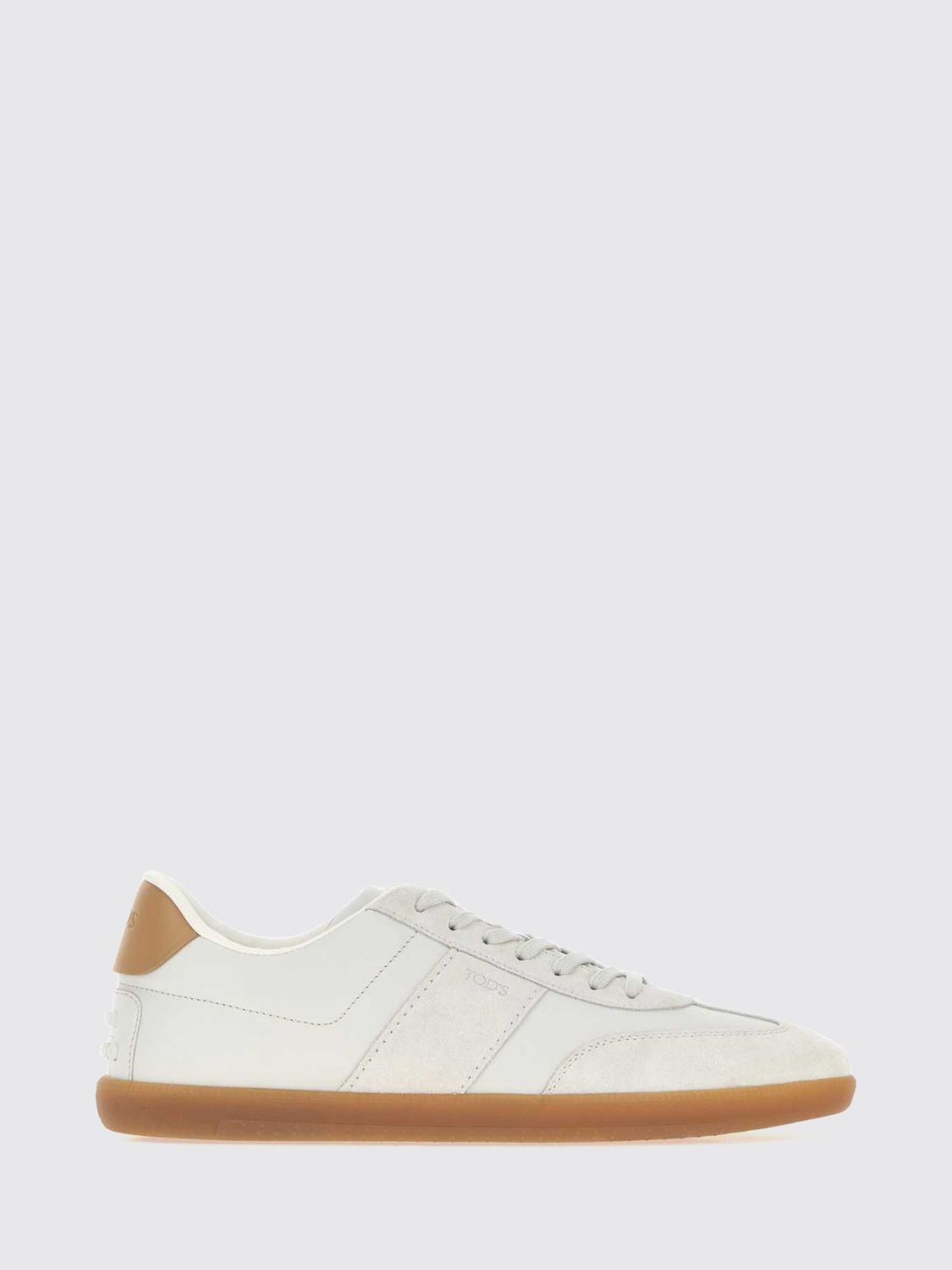 TOD'S Sneakers basse in pelle di vitello liscia e scamosciata