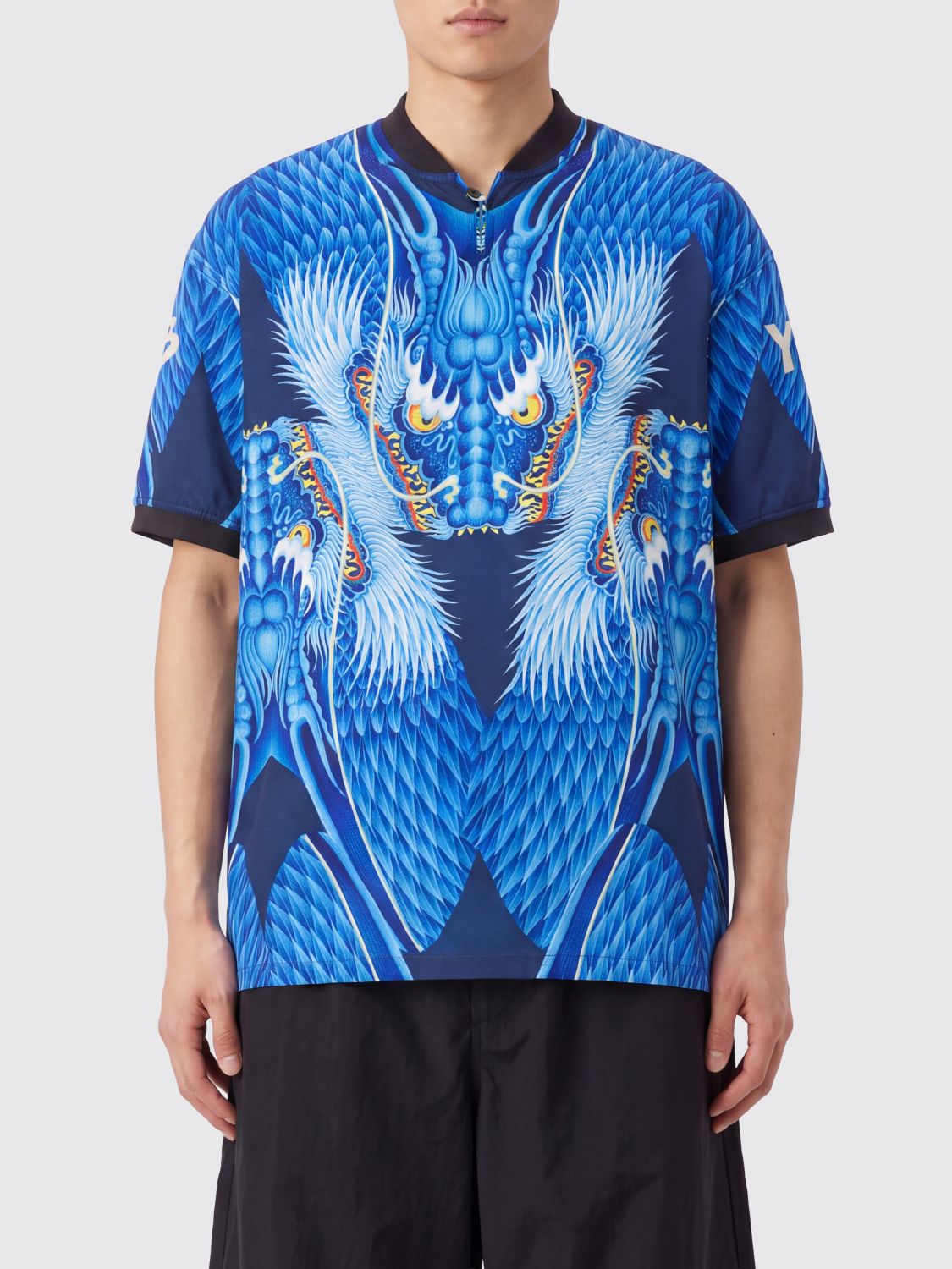 Y-3 T-Shirt Men color Blue
