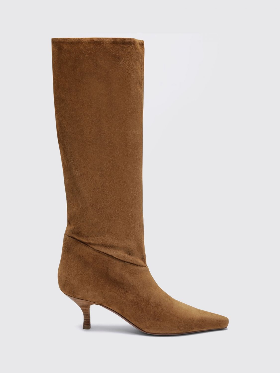 PARIS TEXAS Suede Knee-High Stiletto Boots