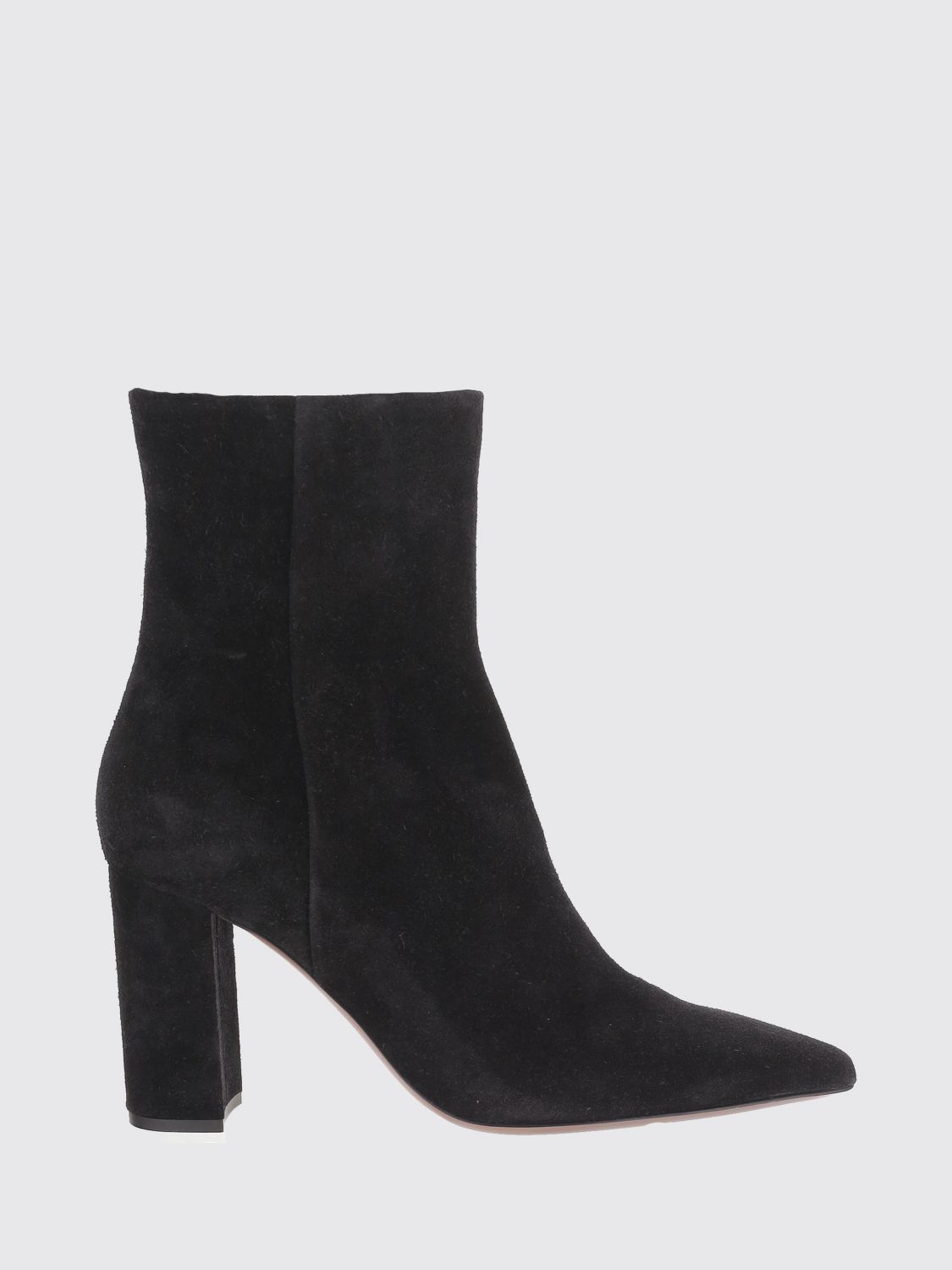 PARIS TEXAS Anja Suede High-Heeled Ankle Boots