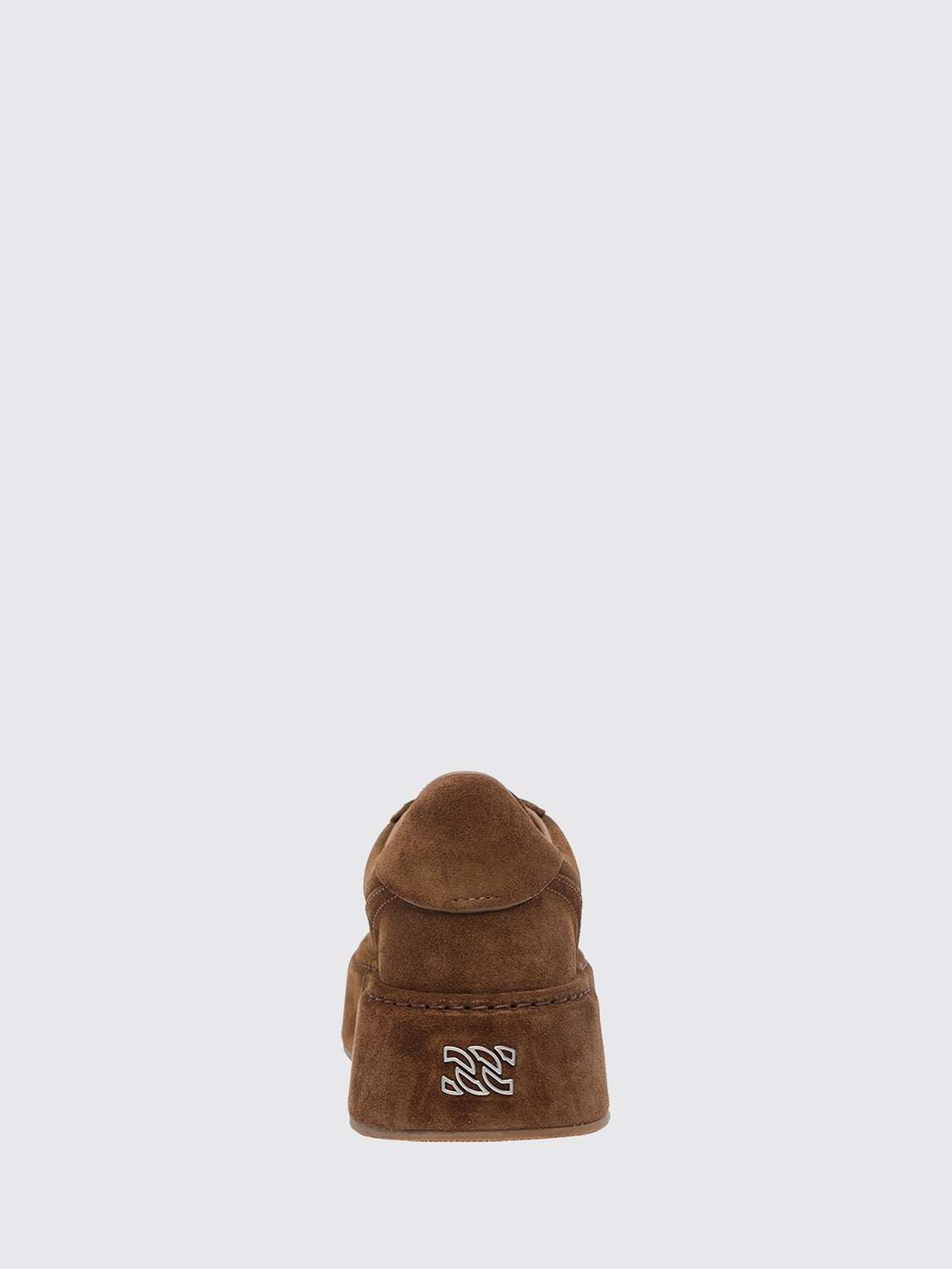 CASADEI Casadei Suede Platform Sneakers with Rear Logo