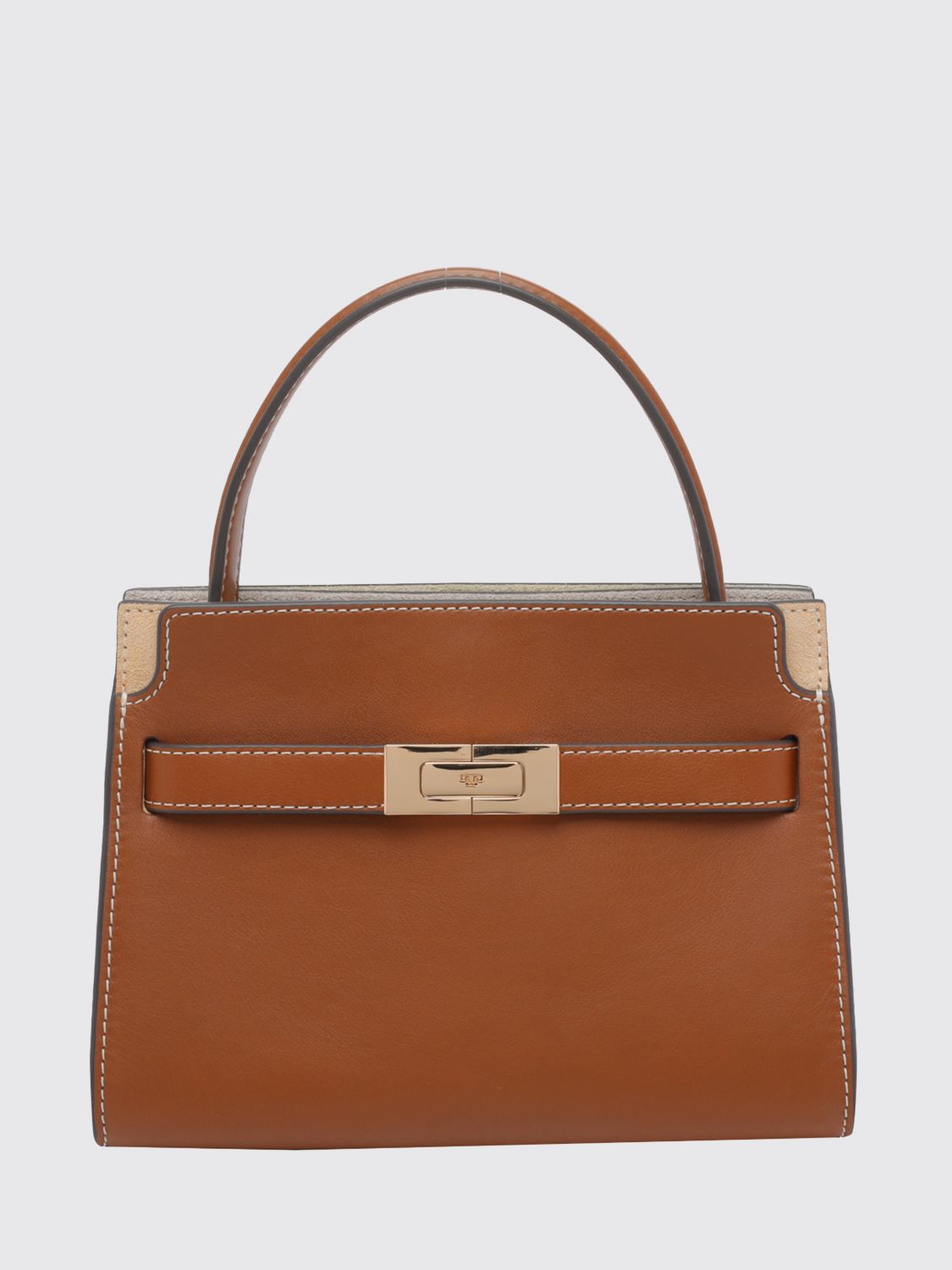 Tory Burch Lee Radziwill Smooth Calfskin Mini Top Handle Bag · OS