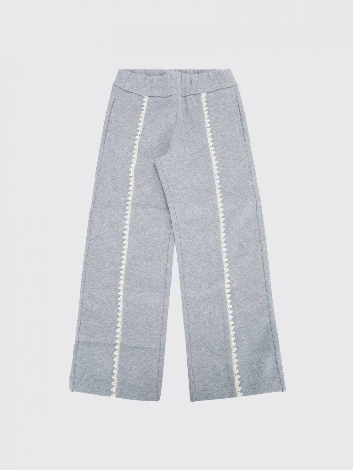 MONCLER Jogginghose aus Baumwolle für Jungen mit Logo-Patch und Stickerei