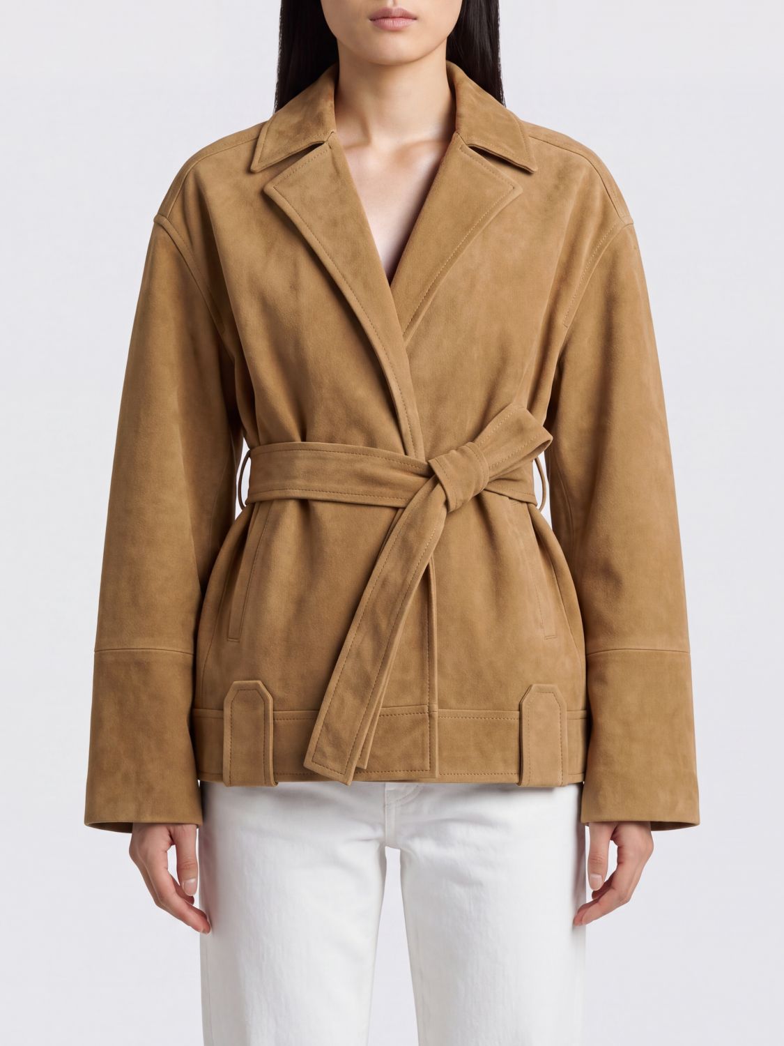 KHAITE Jacket Woman color Green