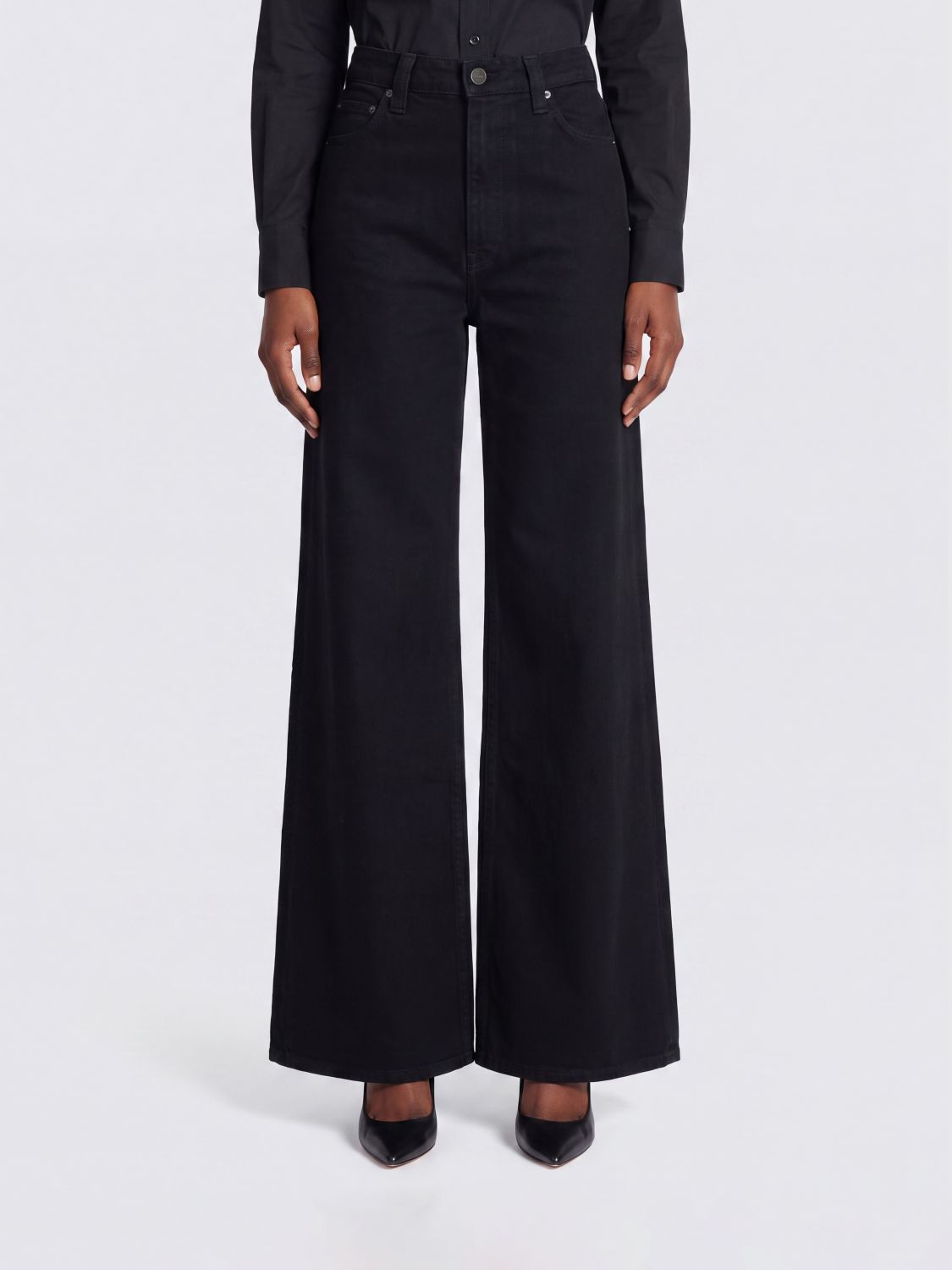 KHAITE Jeans Woman color Black