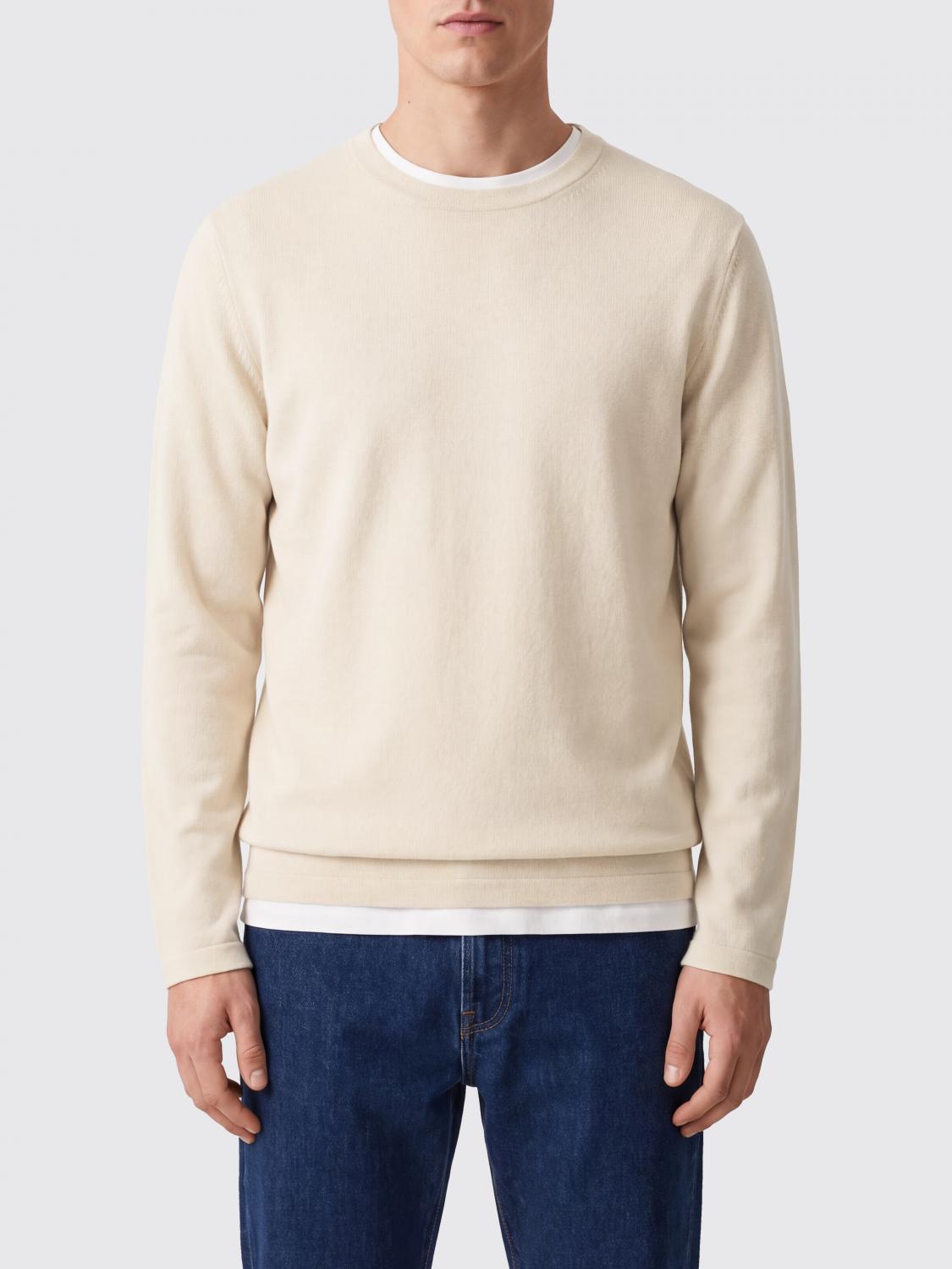 EXTREME CASHMERE Long-Sleeved Crewneck Jumper in Cotton and Cashmere Blend