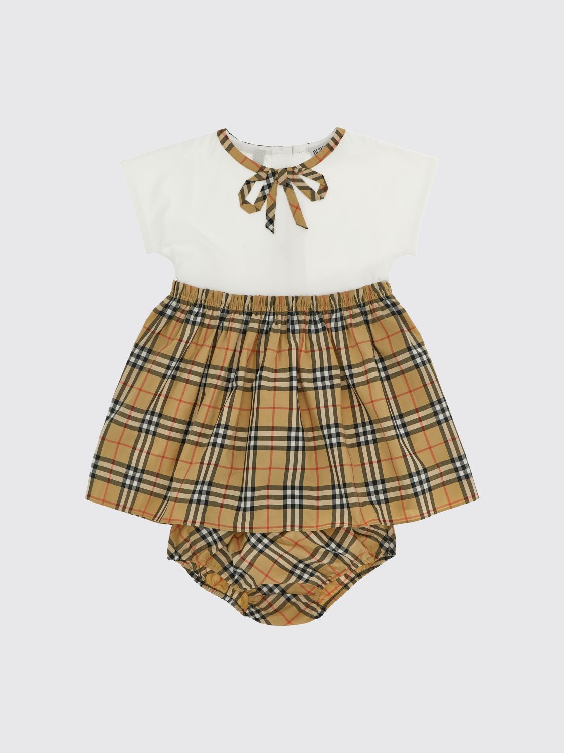 BURBERRY Romper Kids color White