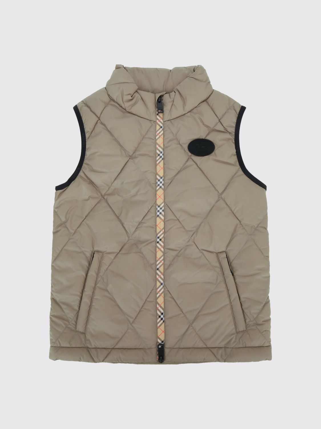 BURBERRY Jacket Kids color Brown