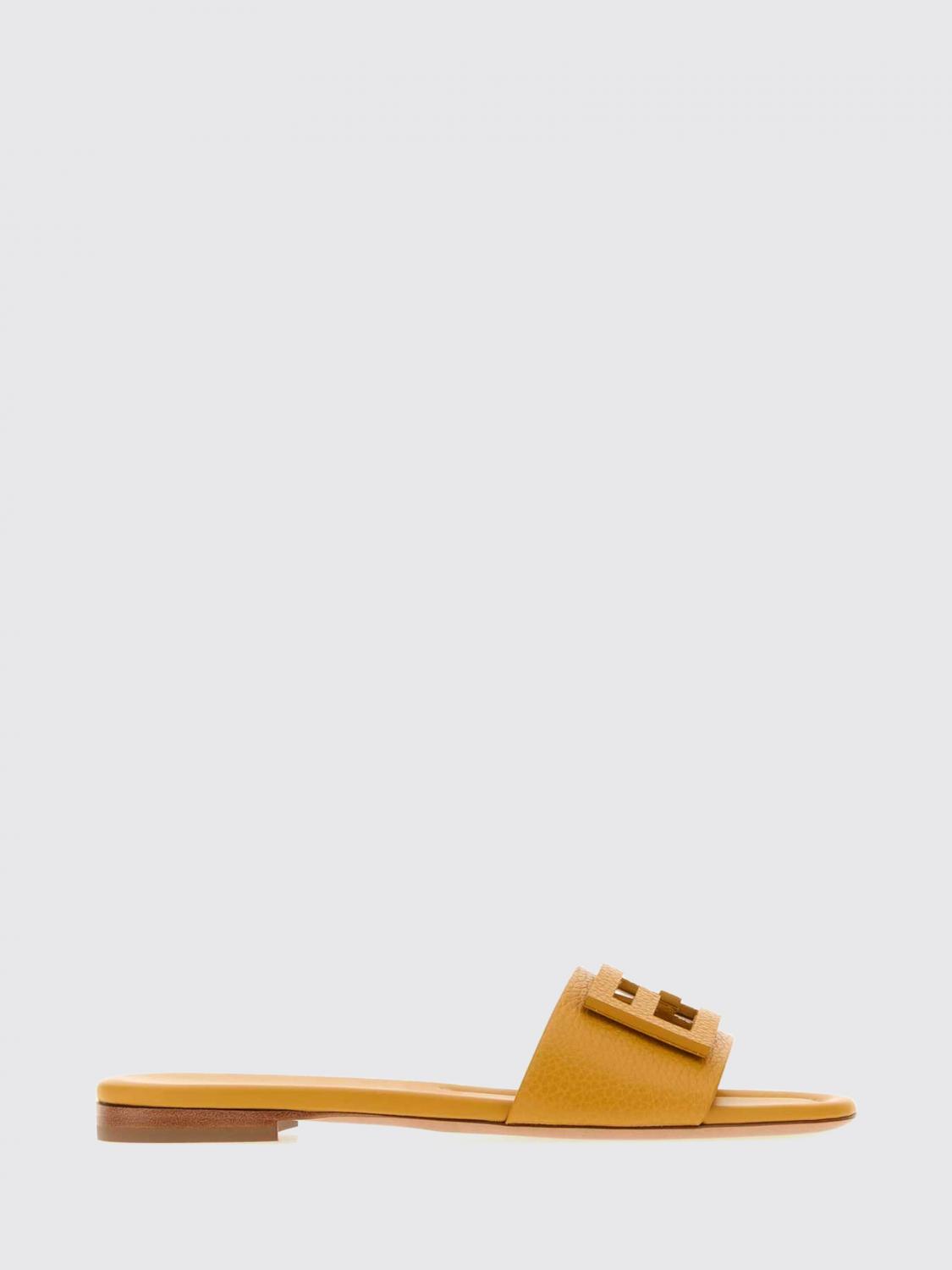 FENDI Sandali Con Tacco Donna colore Giallo
