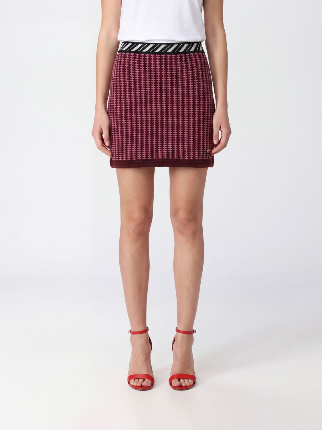 VERSACE Skirt Woman color Pink