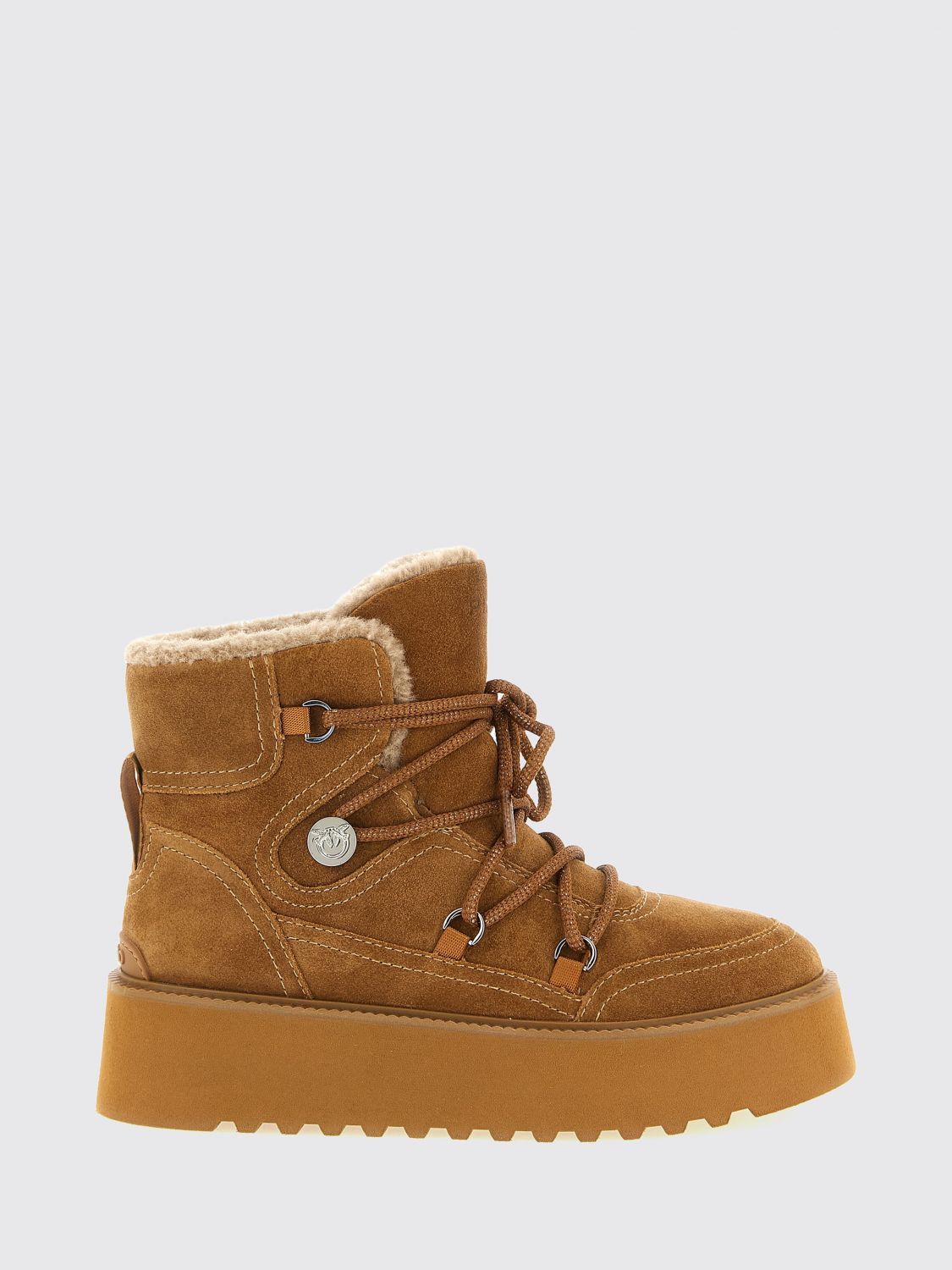 PINKO Boots Woman color Brown