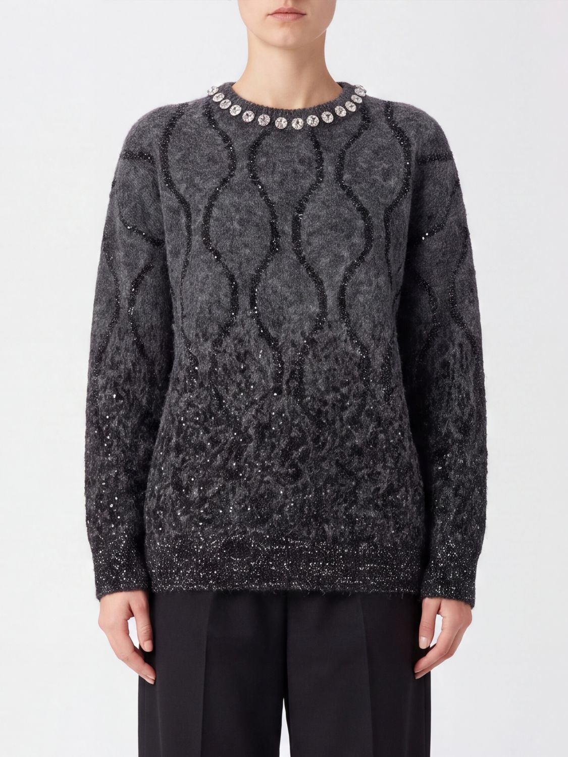 PINKO Sweater Woman color Grey