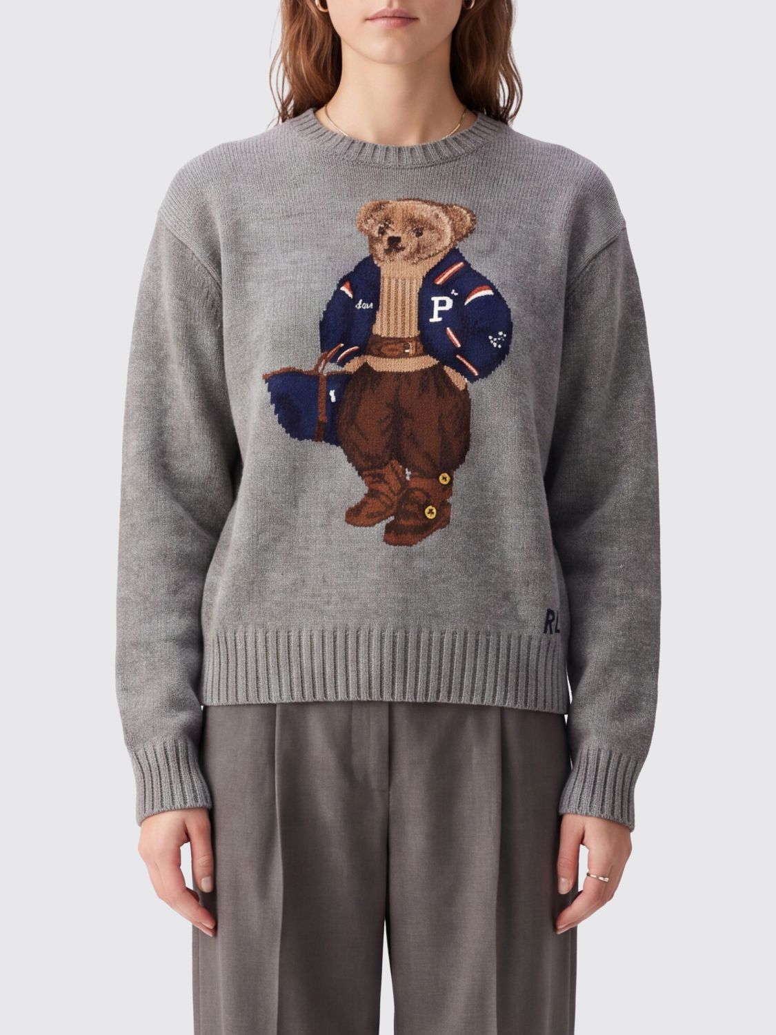 Polo Ralph Lauren Sweater Woman Color Grey