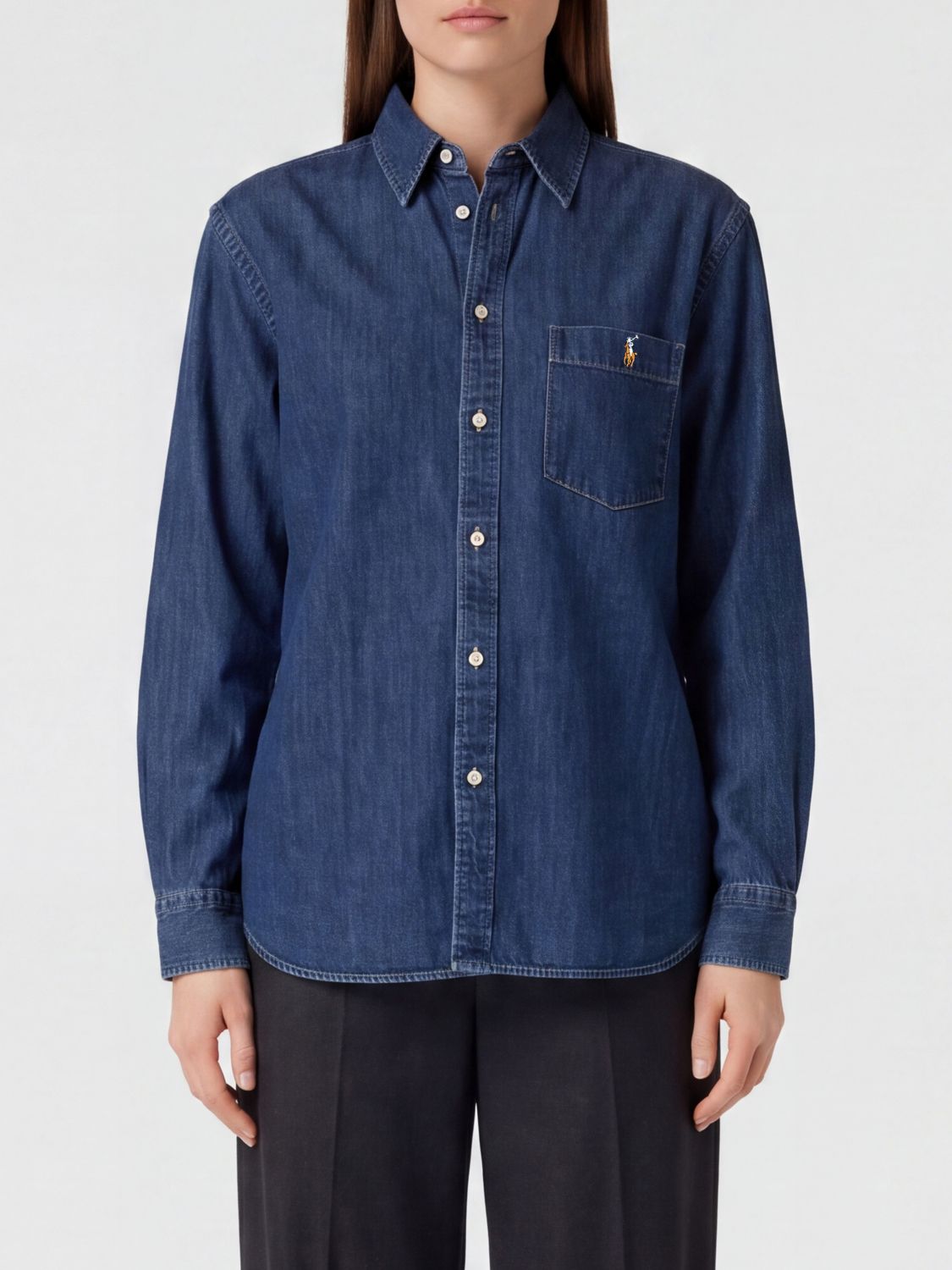 POLO RALPH LAUREN Shirt Woman color Blue