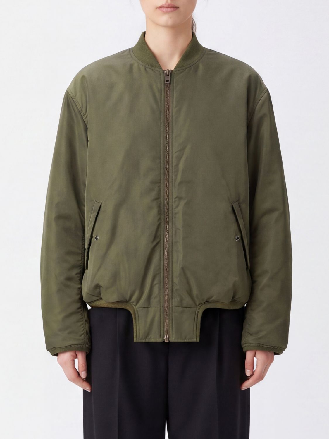 MM6 MAISON MARGIELA Jacket Woman color Green