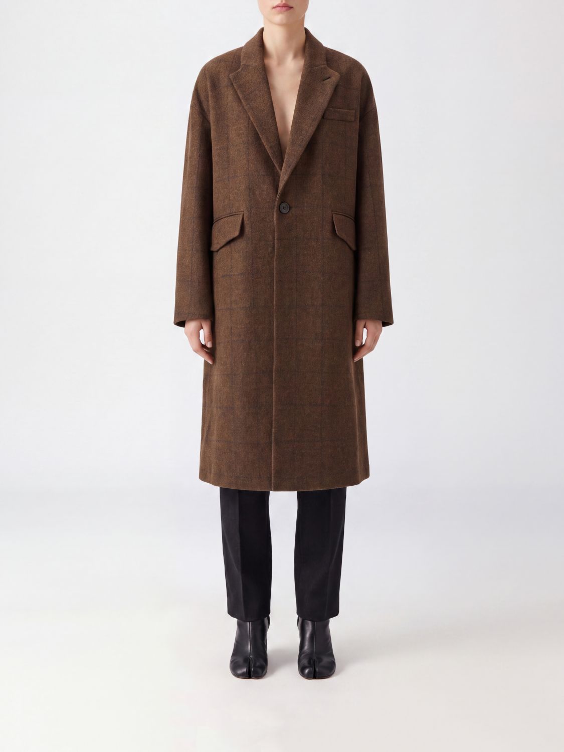 MAISON MARGIELA Jacket Woman color Brown