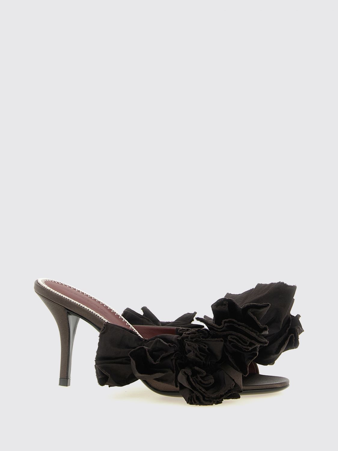 MAGDA BUTRYM Heeled Sandal Woman color Brown
