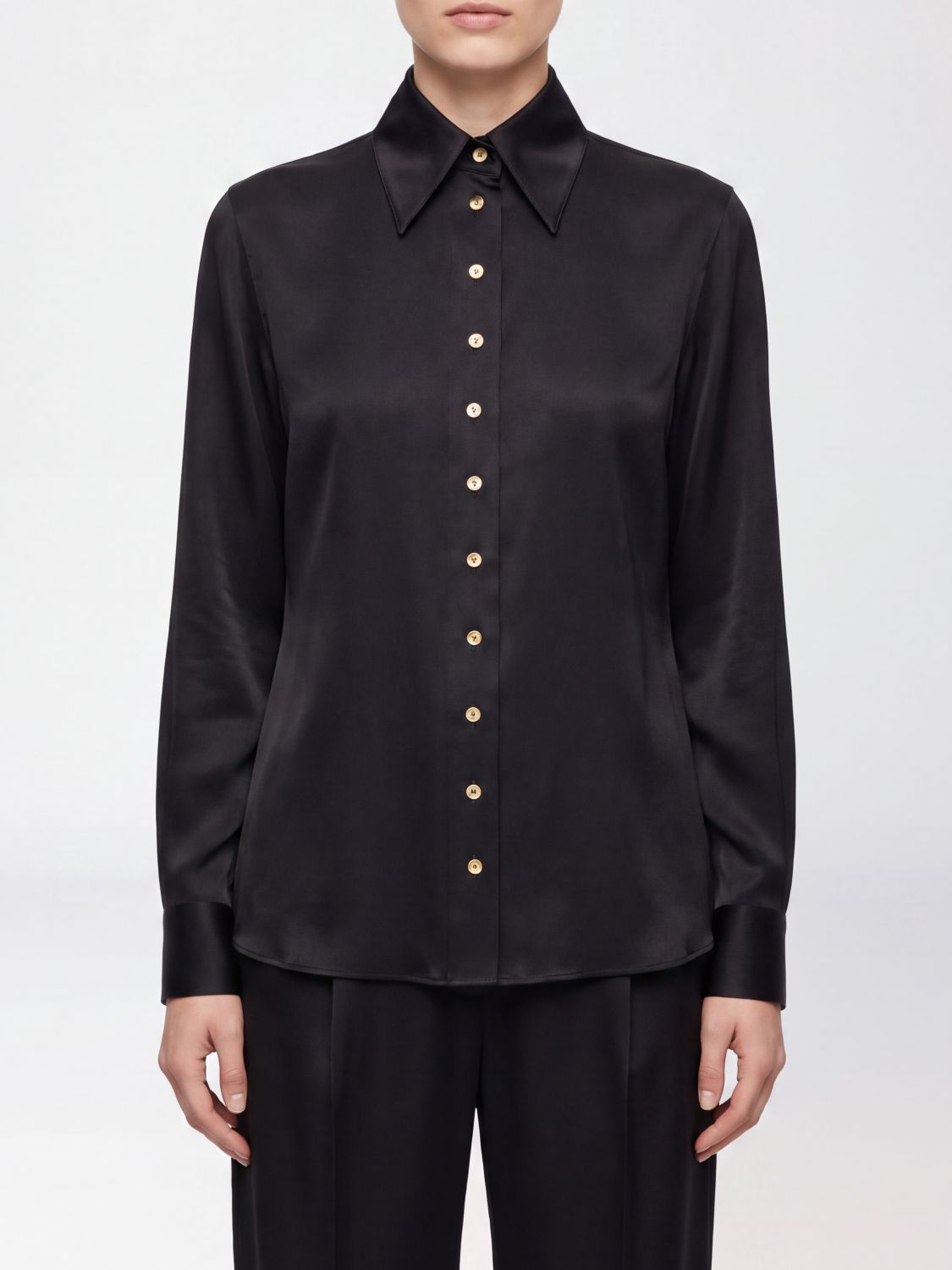 KHAITE Shirt Woman color Black