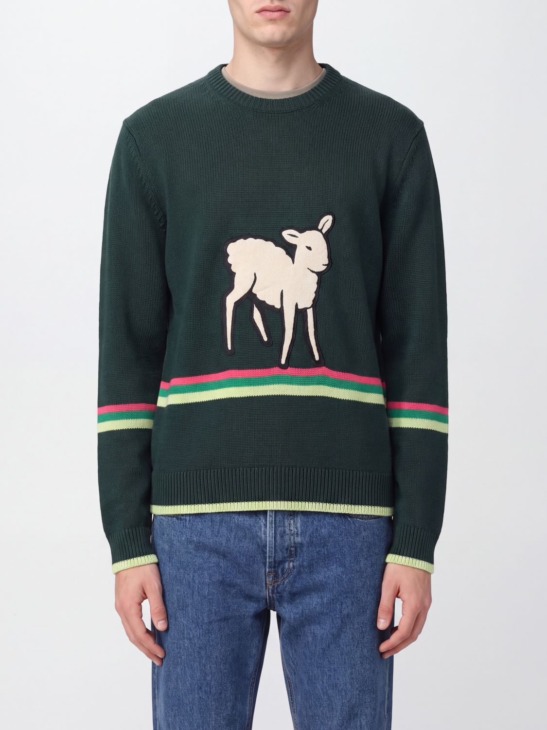 JW ANDERSON Sweater Men color Green