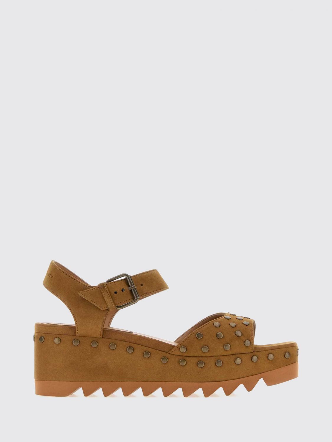 STELLA MCCARTNEY Heeled Sandal Woman color Brown