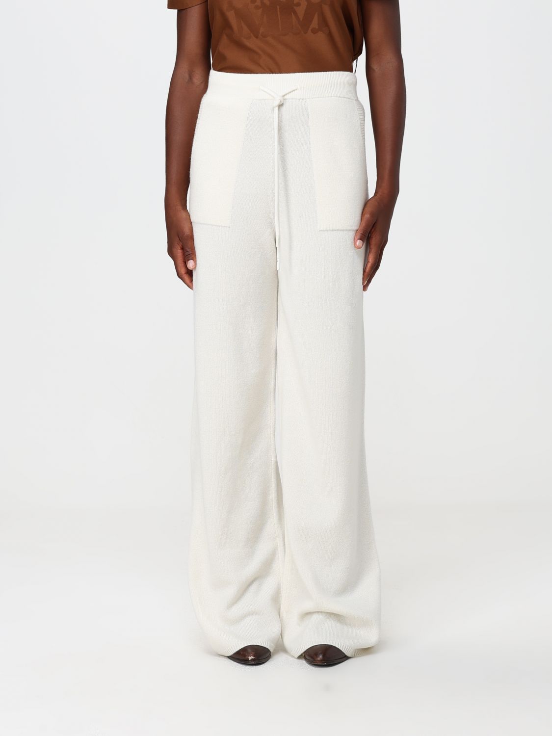 MAX MARA Pants Woman color White