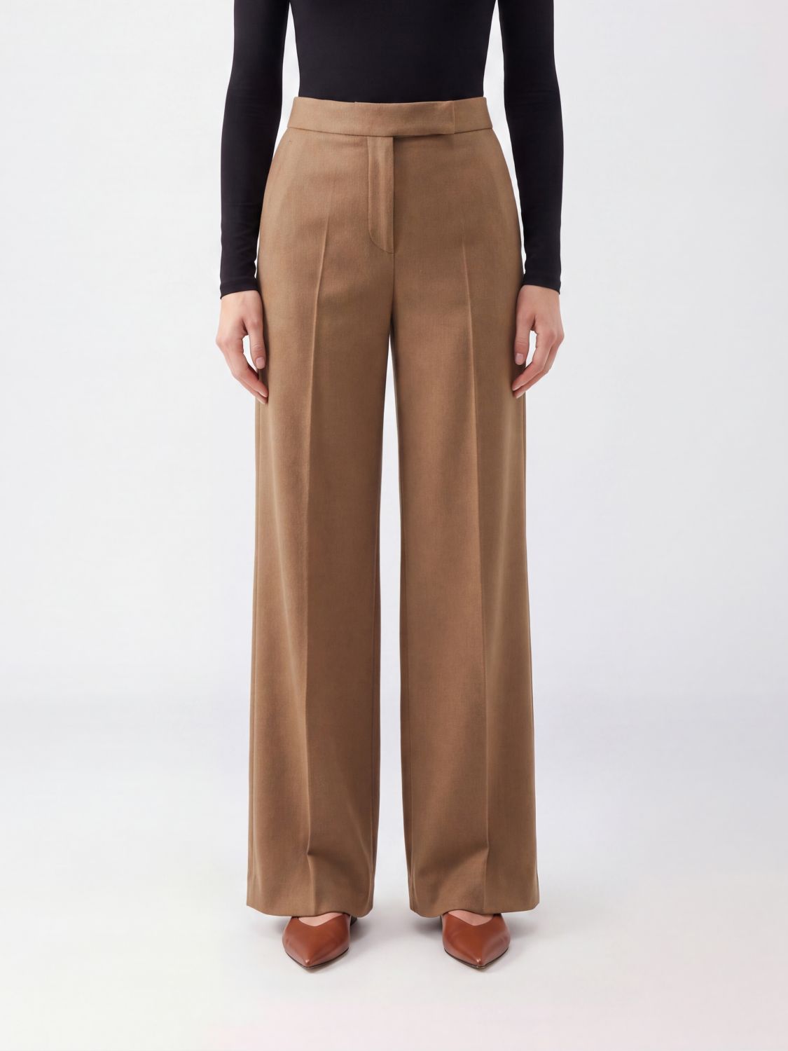 MAX MARA Pants Woman color Camel