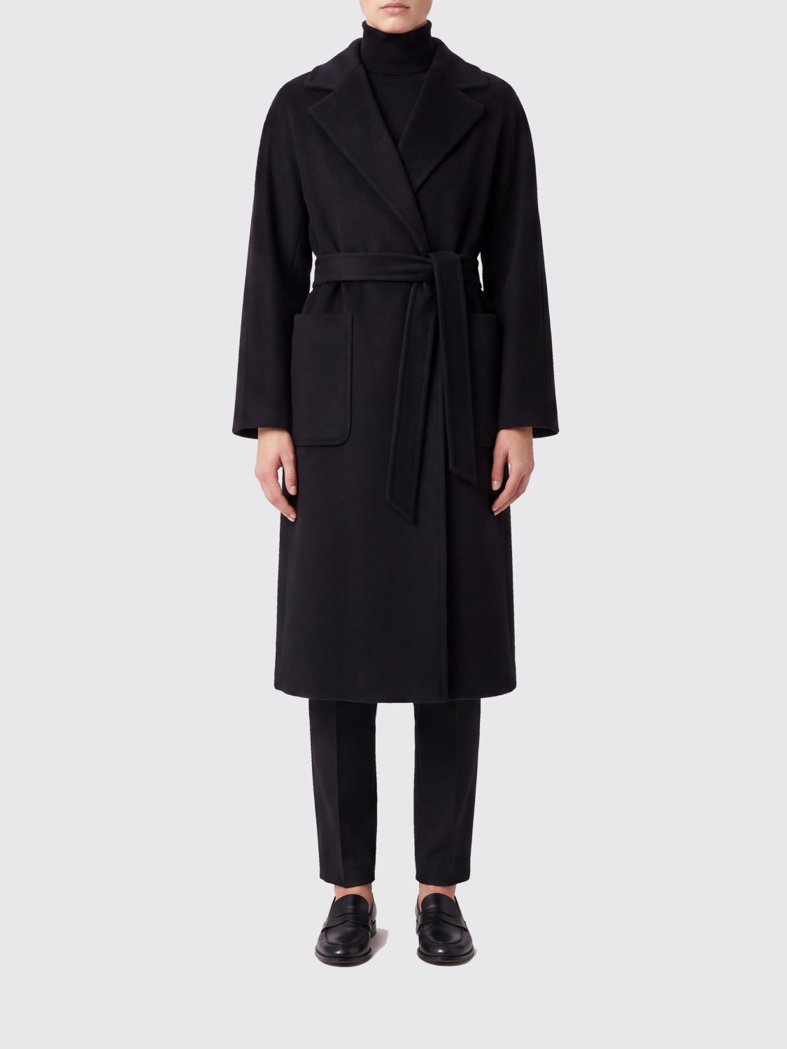 MAX MARA Coat Woman color Brown
