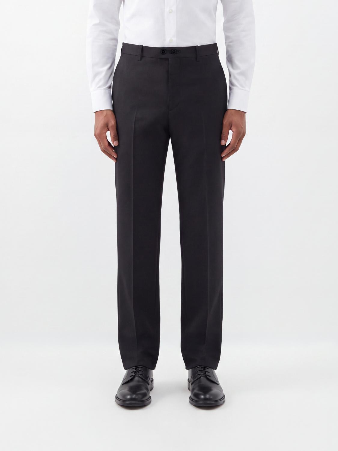 JIL SANDER Maßgeschneiderte Slim-Fit-Hose aus Schurwolle und Mohair