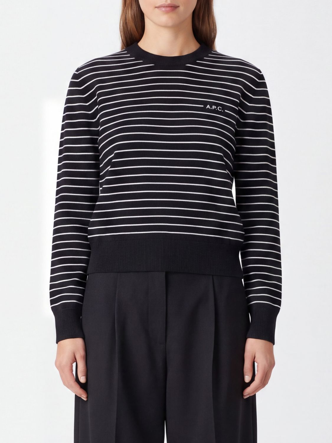 A. P.C. Sweater Woman color White
