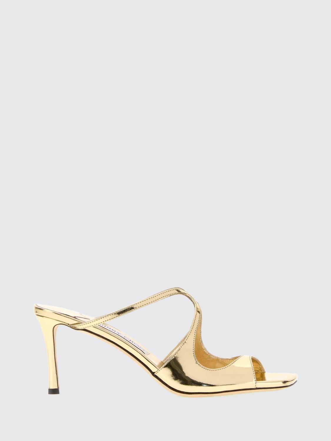 JIMMY CHOO Heeled Sandal Woman color Gold