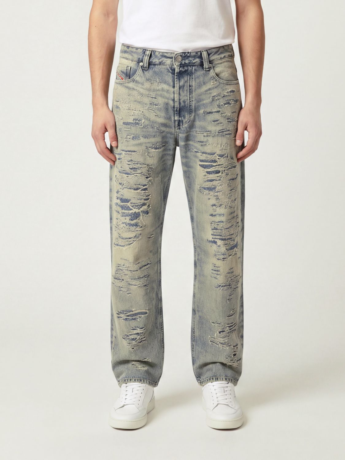 DIESEL Jeans Men color Blue