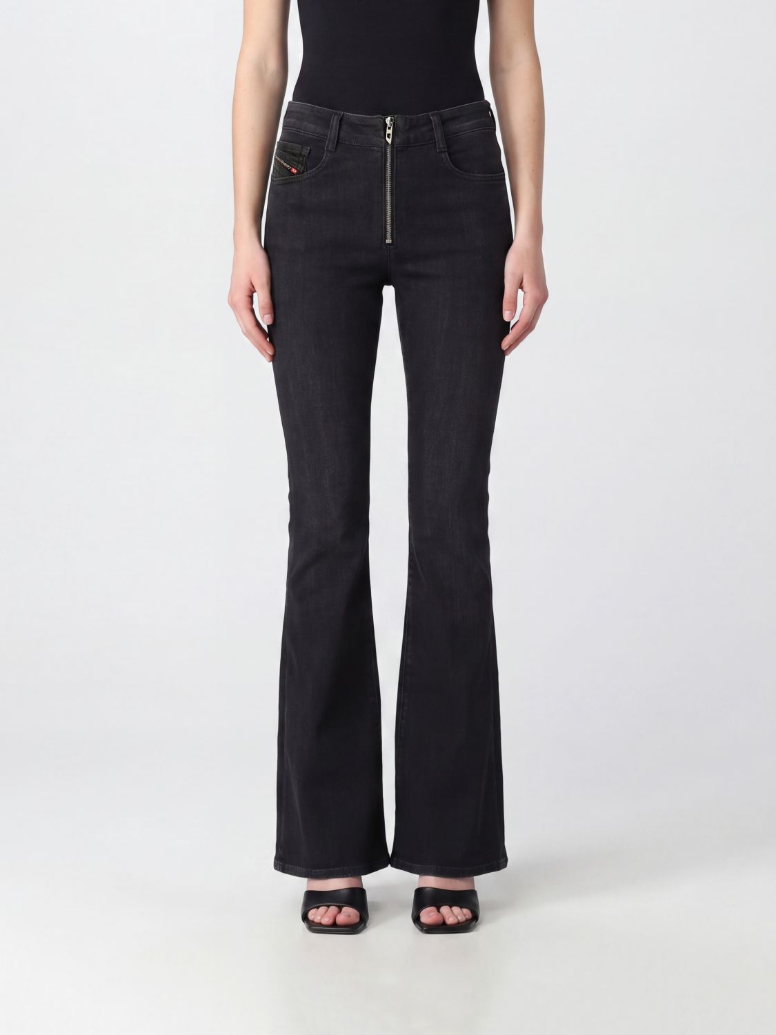 DIESEL Jeans Woman color Black