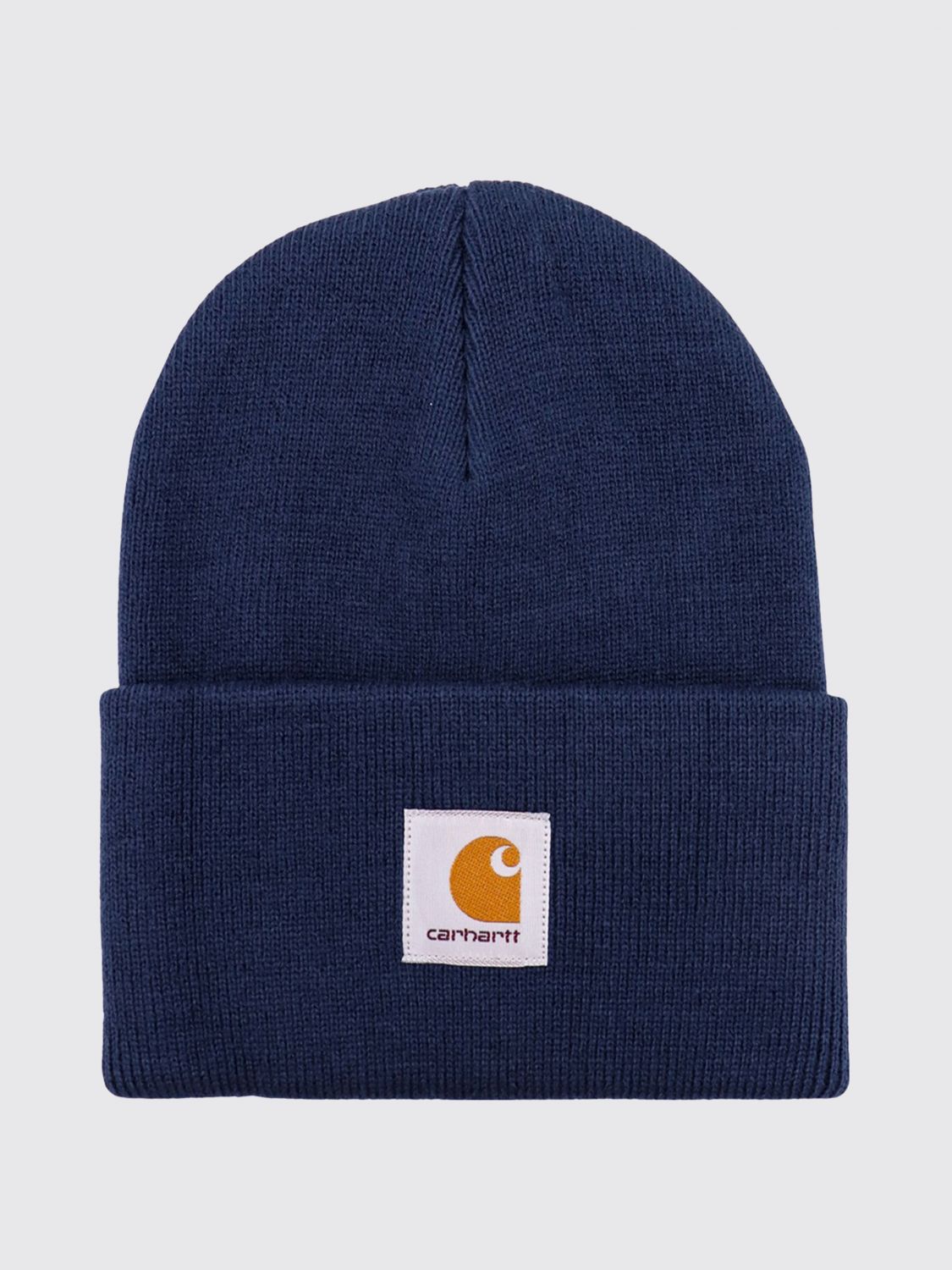 CARHARTT WIP Acryl-Beanie mit gesticktem Logo und Umschlag
