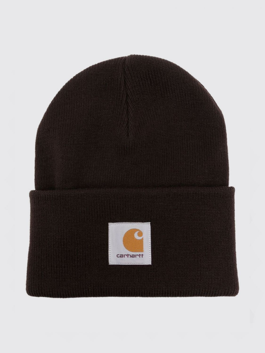 CARHARTT WIP Acryl-Beanie mit gesticktem Logo und Umschlag