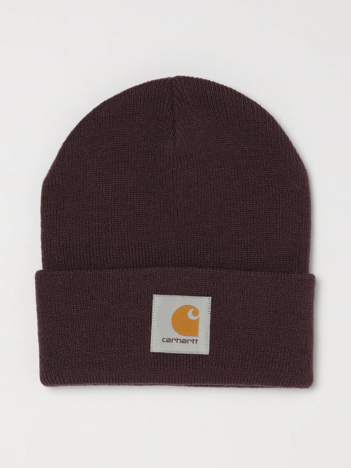 CARHARTT WIP Berretto beanie in acrilico con risvolto e logo ricamato