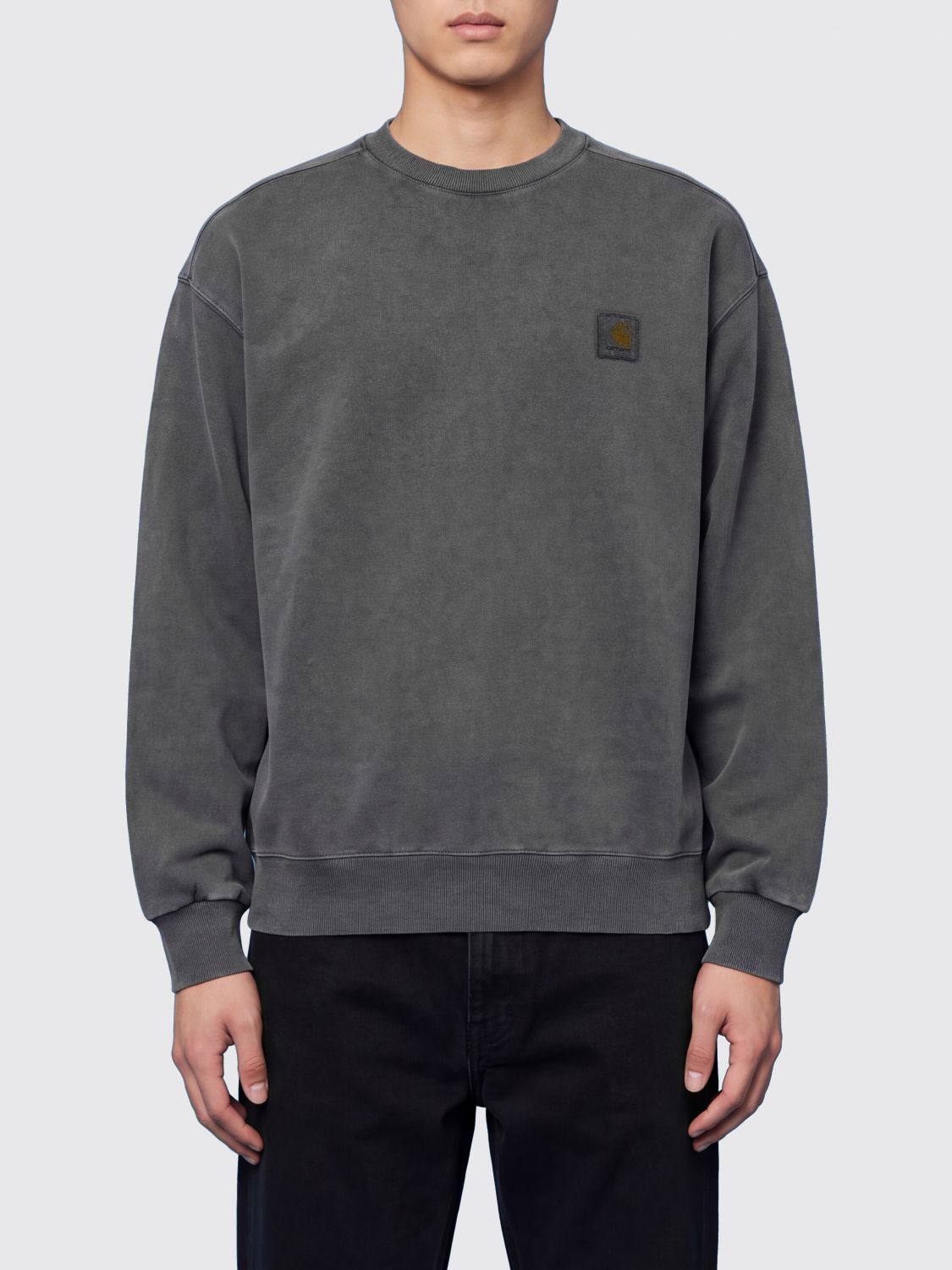 CARHARTT WIP Crewneck-Sweatshirt aus Baumwolle mit Kontrastlogo