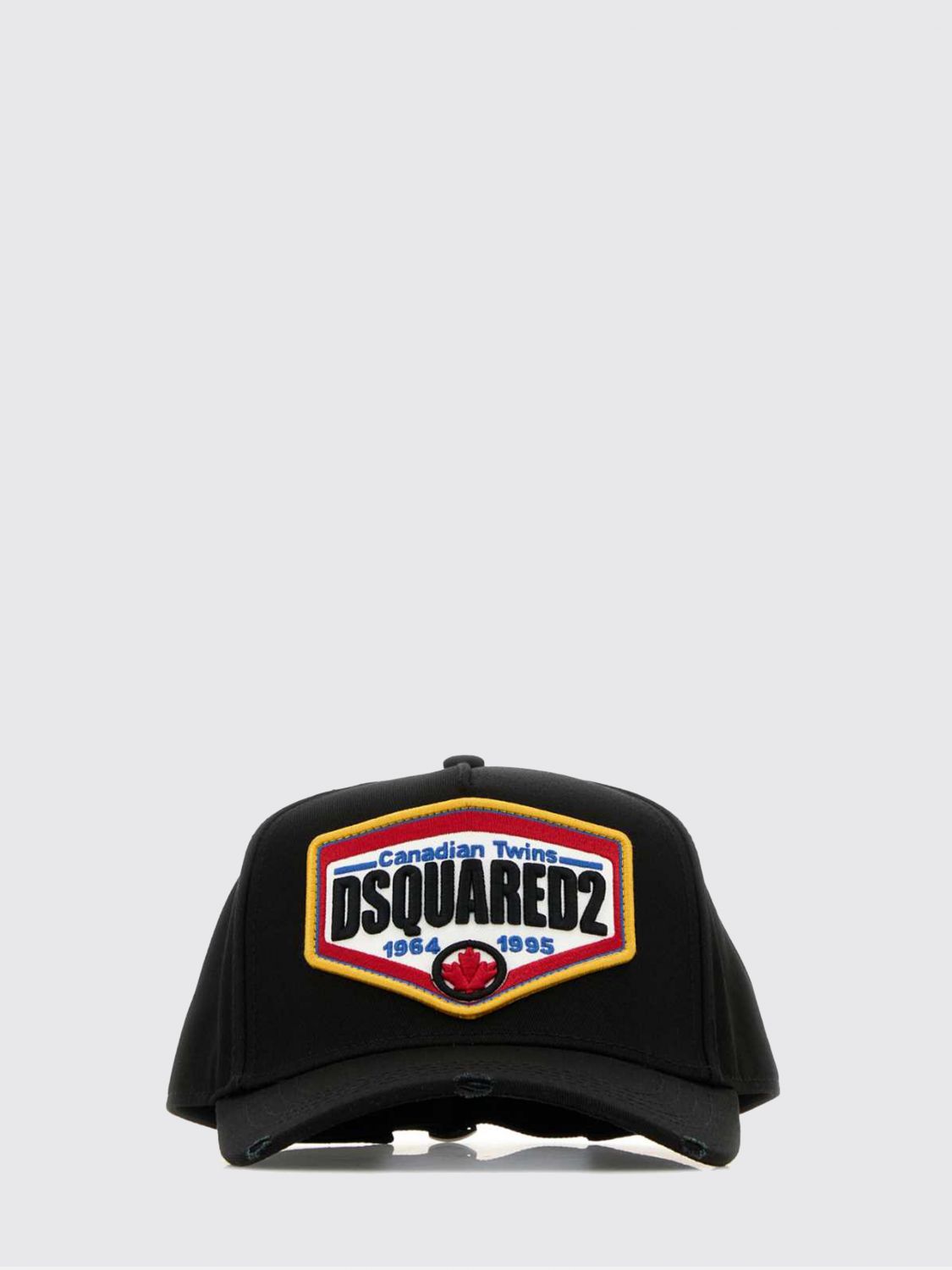DSQUARED2 Baseballcap aus Baumwolle mit gesticktem Logo und Patch